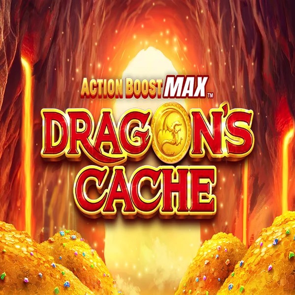 Action Boost Max Dragon's Cache game by SpinPlay Games – logo hosted on Instant Casino