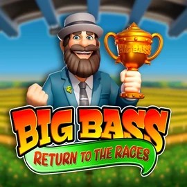 Big Bass Return to the Races slot visual from Pragmatic Play available on instanttcasino.com