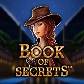 Book of Secrets online game logo by SYNOT Games on instanttcasino.com