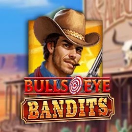 Bulls Eye Bandits slot logo by Origins at Instant Casino