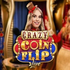 Crazy Coin Flip game by Evolution – logo hosted on Instant Casino