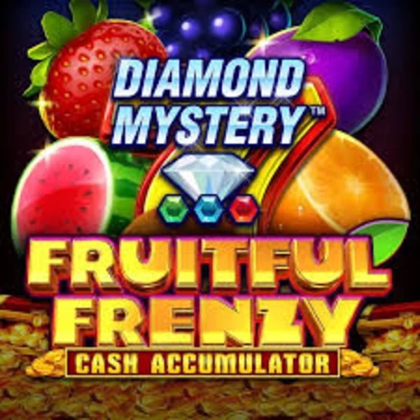 Diamond Mystery Fruitful Frenzy Cash Accumulator slot visual from Greentube available on instanttcasino.com