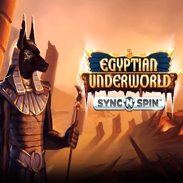 Egyptian Underworld slot logo by Greentube at Instant Casino
