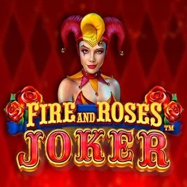 Fire and Roses Joker logo by Triple Edge Studios at Instant Casino