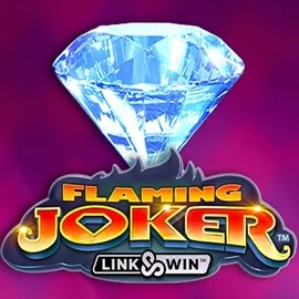 Flaming Joker Link and Win online game logo by Barstruck on instanttcasino.com