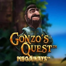 Gonzo's Quest Megaways online game logo by Red Tiger Gaming on instanttcasino.com