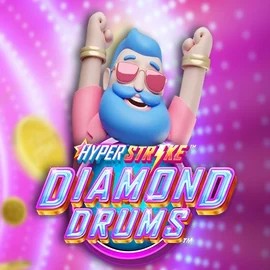 Slots logo of Hyper Strike Diamond Drums from Gameburger Studios at Instant Casino