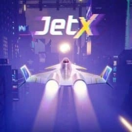 jetX online game logo by SmartSoft on instanttcasino.com