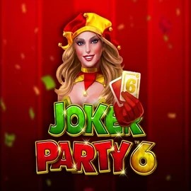 Joker Party 6 by Greentube, showcased at instanttcasino.com – game logo