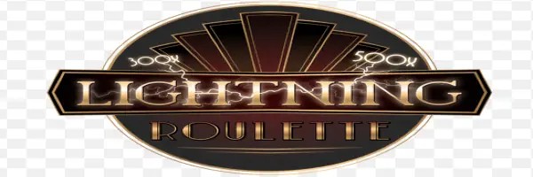 Lightning Roulette slot logo by Evolution at Instant Casino