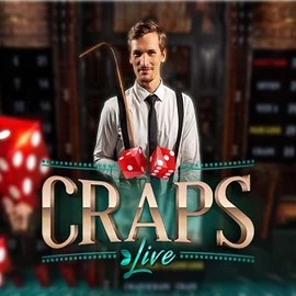 Live Craps by Evolution, showcased at instanttcasino.com – game logo