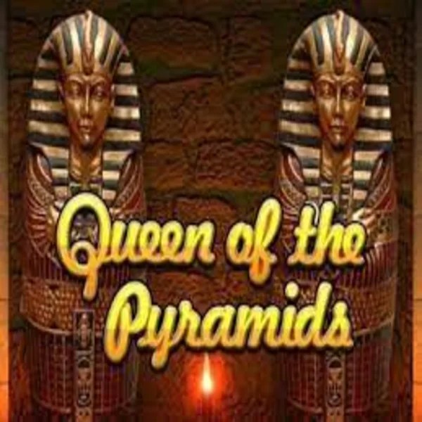 Queen of the Pyramids logo by Playtech at Instant Casino