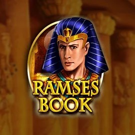 Ramses Book Deluxe slot logo by Gamomat at Instant Casino