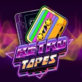 Retro Tapes slot logo by Push Gaming at Instant Casino