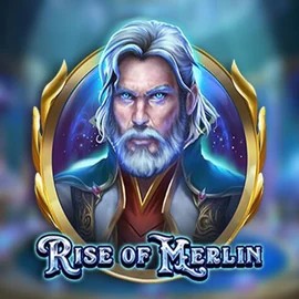 Slots logo of Rise of Merlin from Play'n GO at Instant Casino
