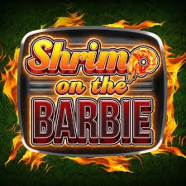 Shrimp on the Barbie slot logo by Greentube at Instant Casino
