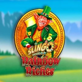 Slingo Rainbow Riches slot icon by Gaming Realms, available at Instant Casino