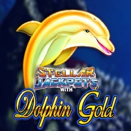 Dolphin Gold with Stellar Jackpots by Lightning Box Game, showcased at instanttcasino.com – game logo