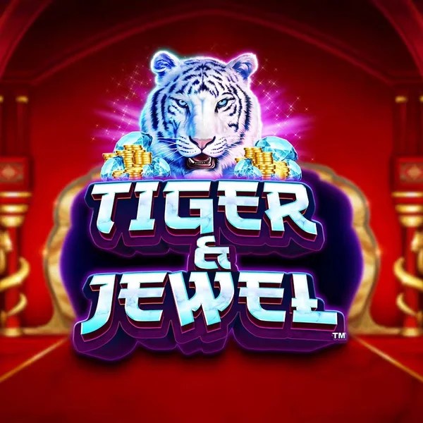 Tiger and Jewel slot visual from Greentube available on instanttcasino.com
