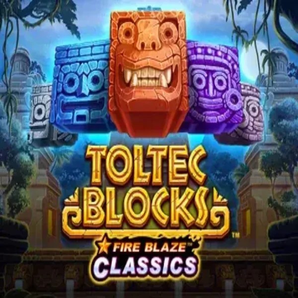 Enjoy Fire Blaze: Toltec Blocks by Rarestone Gaming – logo hosted on instanttcasino.com