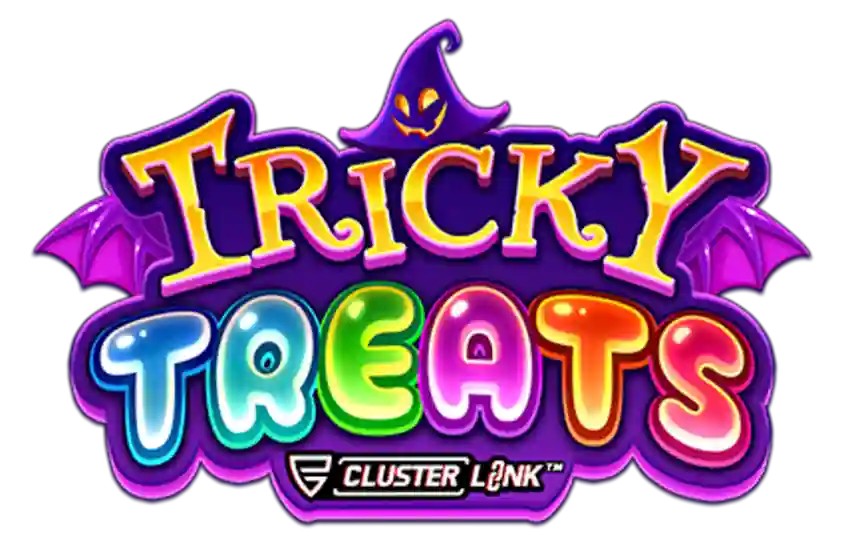 Tricky Treats slot logo by Push Gaming at Instant Casino