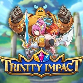Trinity Impact slot logo by Play'n GO at Instant Casino