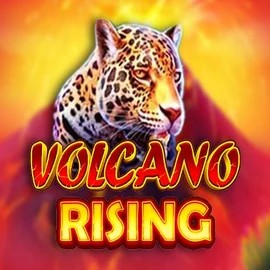 Volcano Rising online game logo by RubyPlay on instanttcasino.com