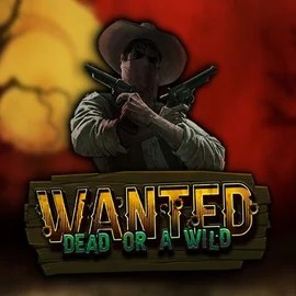 Slots logo of Wanted Dead or a Wild from Hacksaw Gaming at Instant Casino