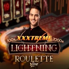 XXXtreme Lightning Roulette logo by Evolution at Instant Casino